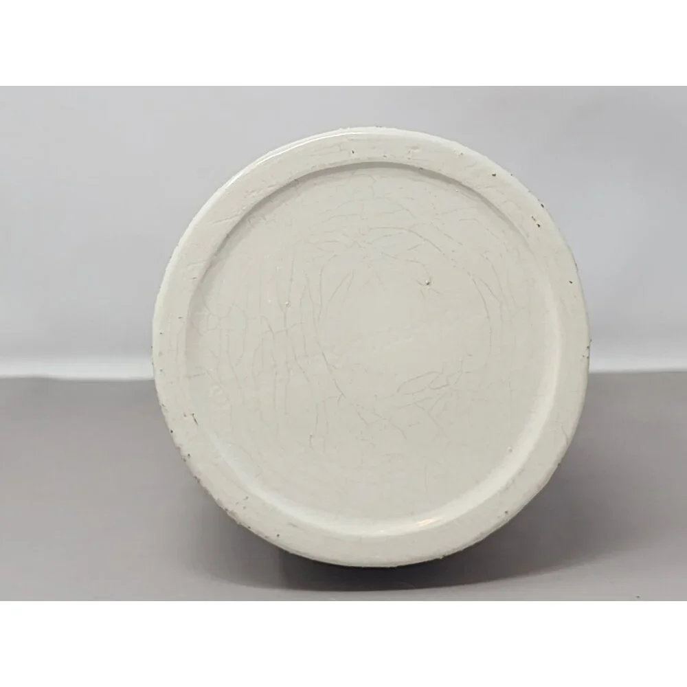 Vintage Ceramic Asian Man Rice Bag Hiking Stick Storage‎ Holder Decanter